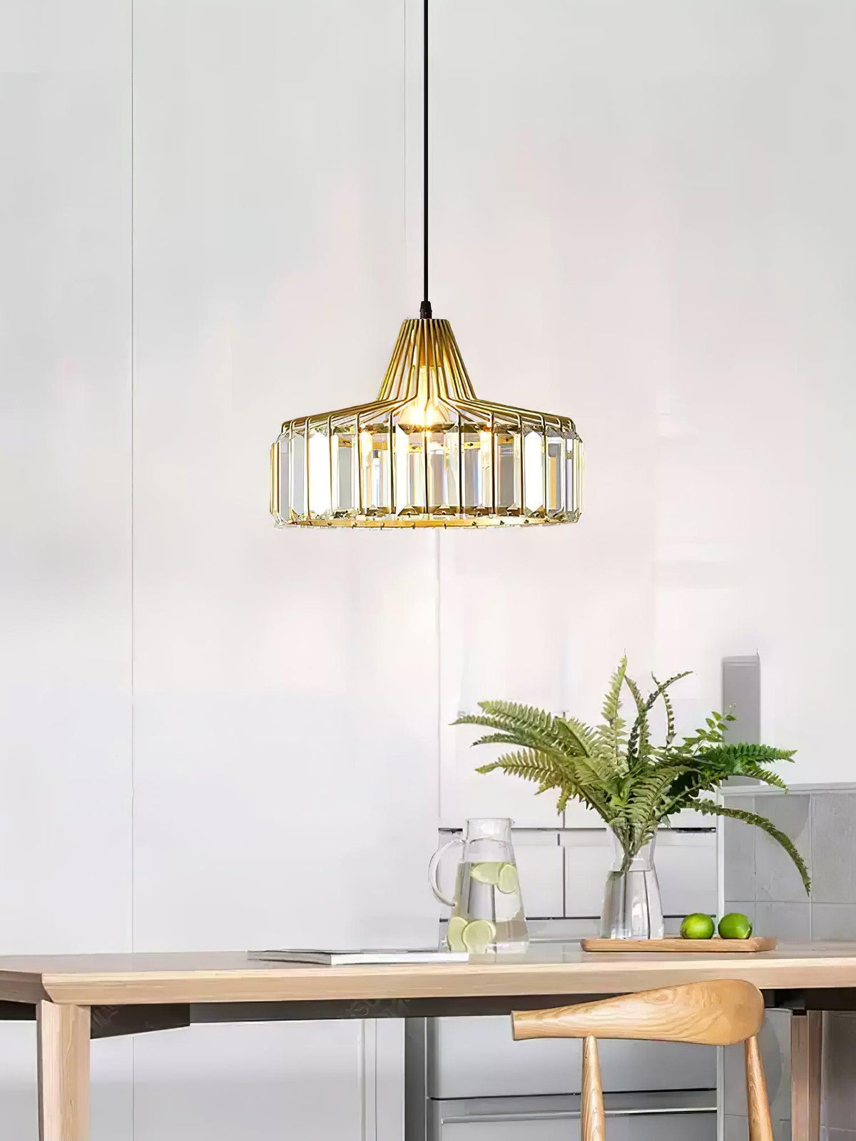 Candeeiro suspenso contemporâneo Selenaya