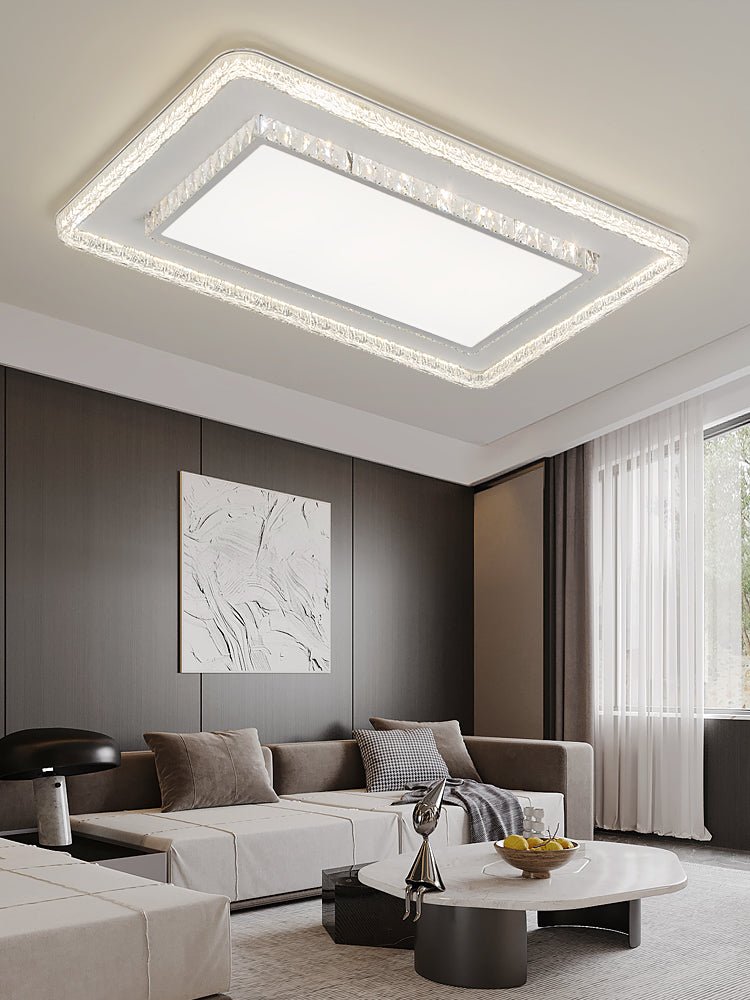 Candeeiro de teto de cristal luxuoso pós-moderno Conoror