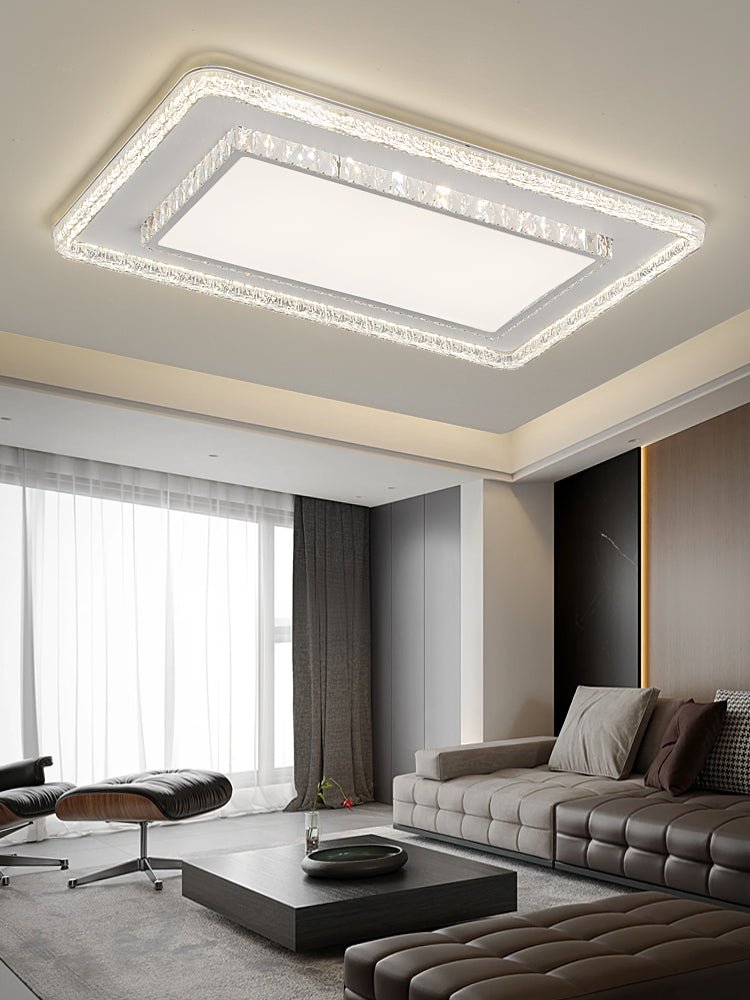 Candeeiro de teto de cristal luxuoso pós-moderno Conoror