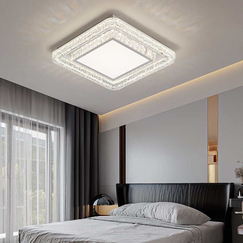Candeeiro de teto de cristal luxuoso pós-moderno Conoror
