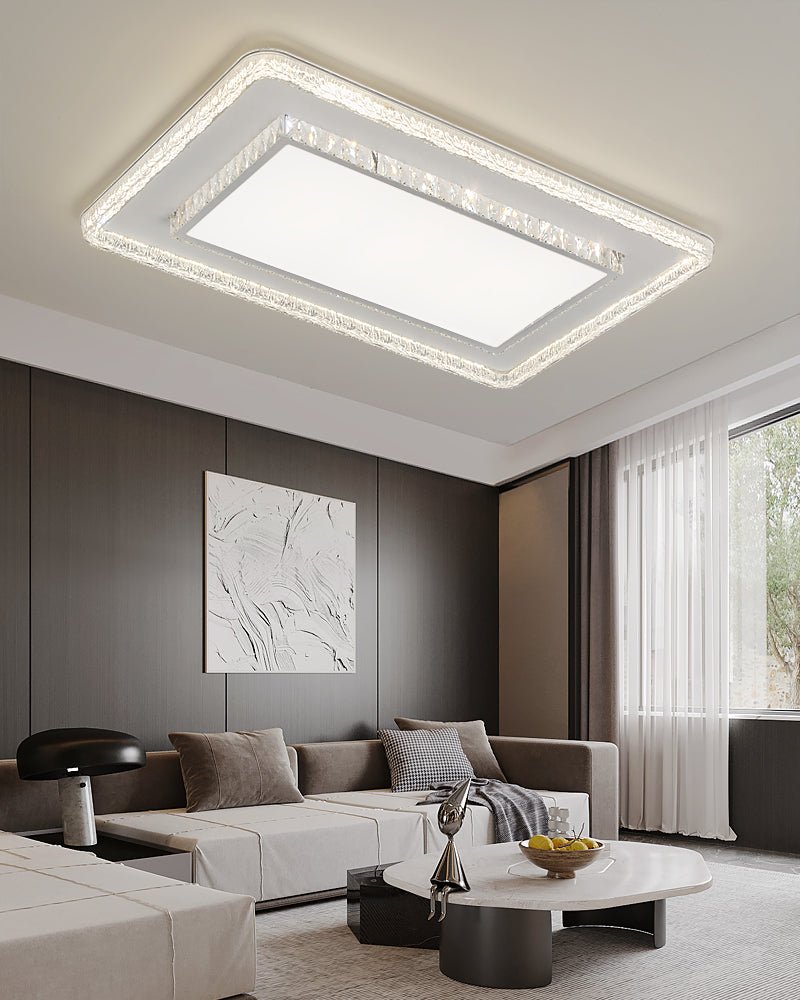 Candeeiro de teto de cristal luxuoso pós-moderno Conoror