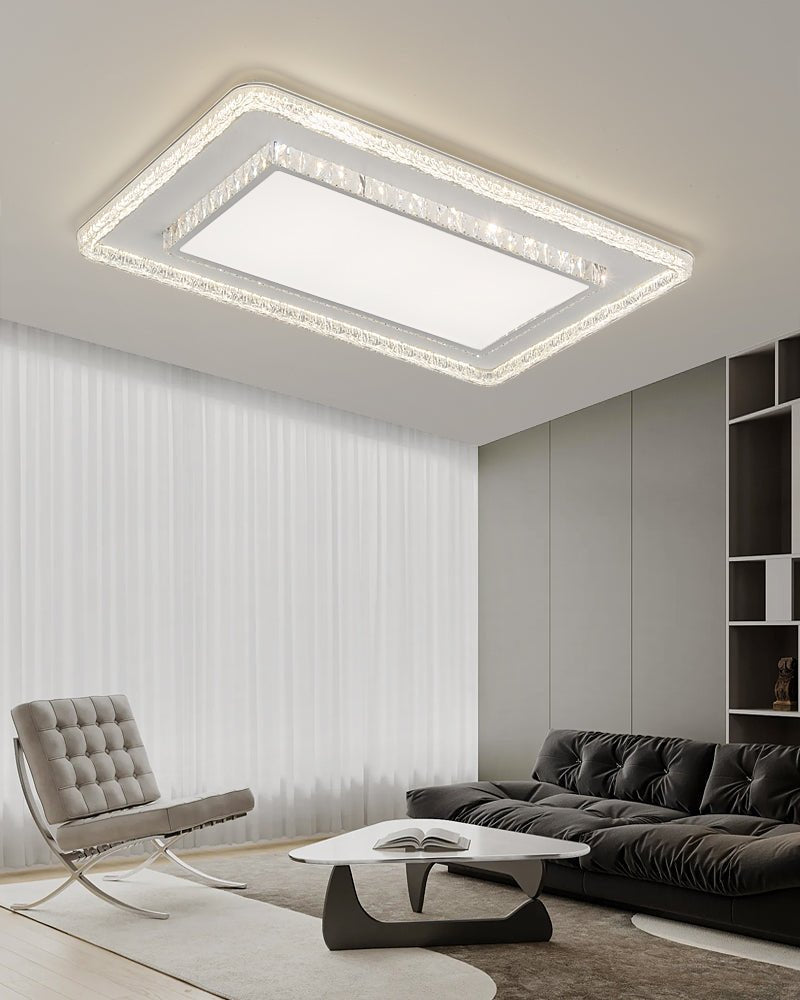 Candeeiro de teto de cristal luxuoso pós-moderno Conoror