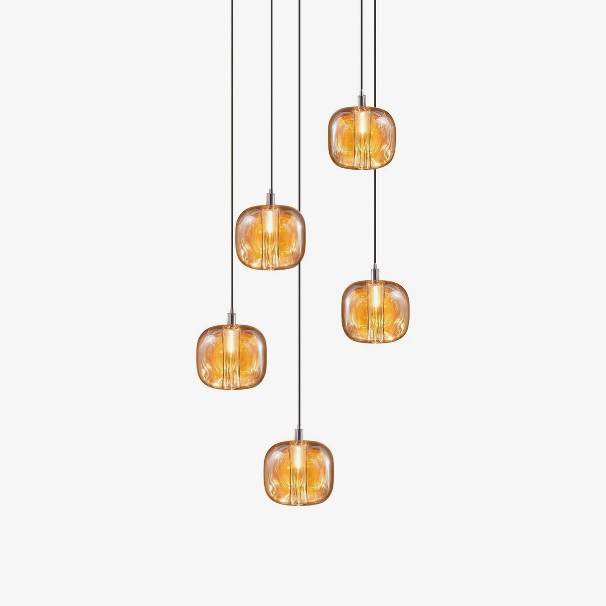 Glowcube-moderni kristallikattokruunu