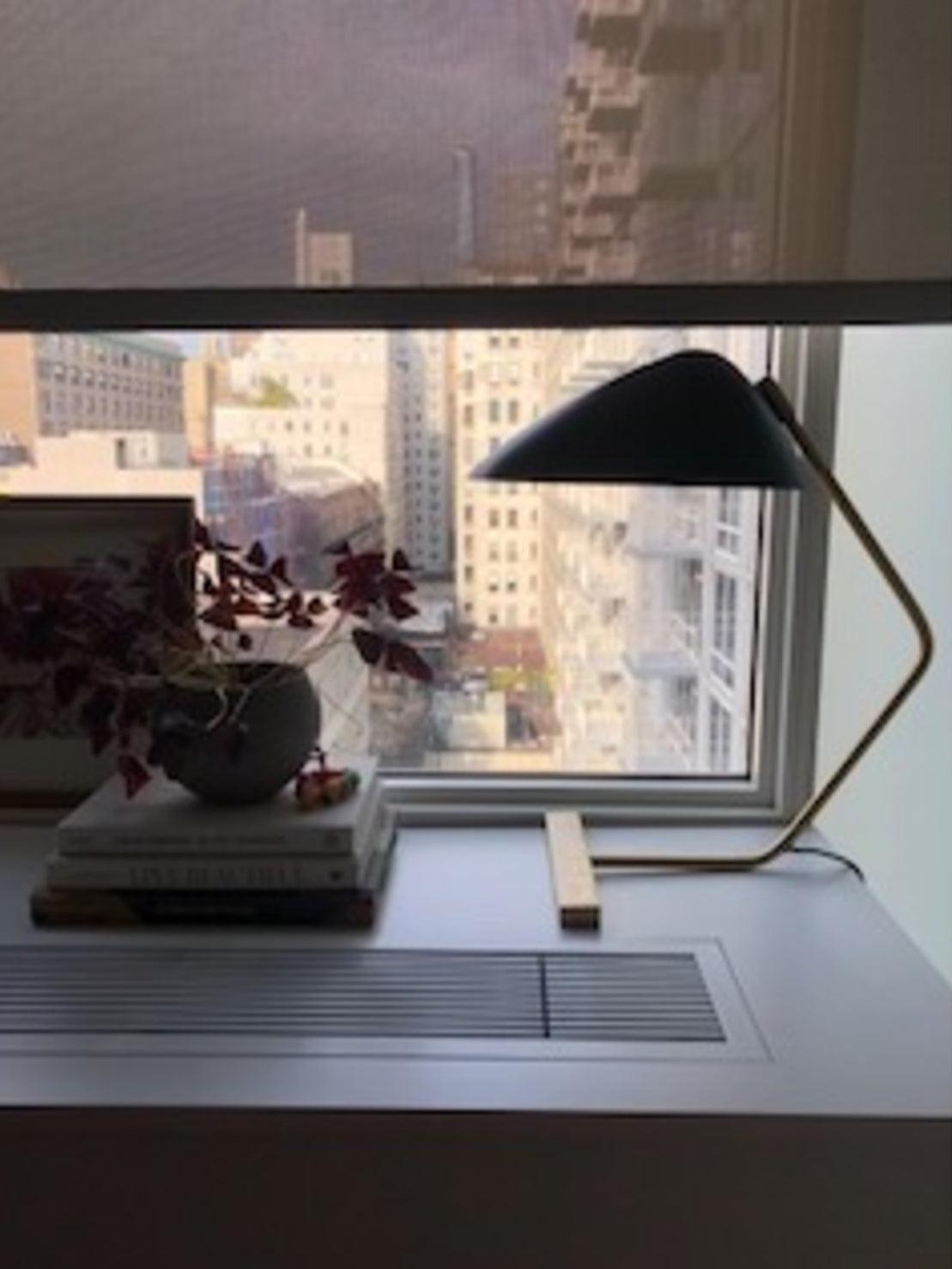 Velaice bordlampe i mid-century-stil