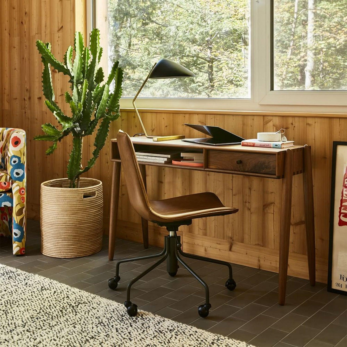 Velaice bordlampe i mid-century-stil