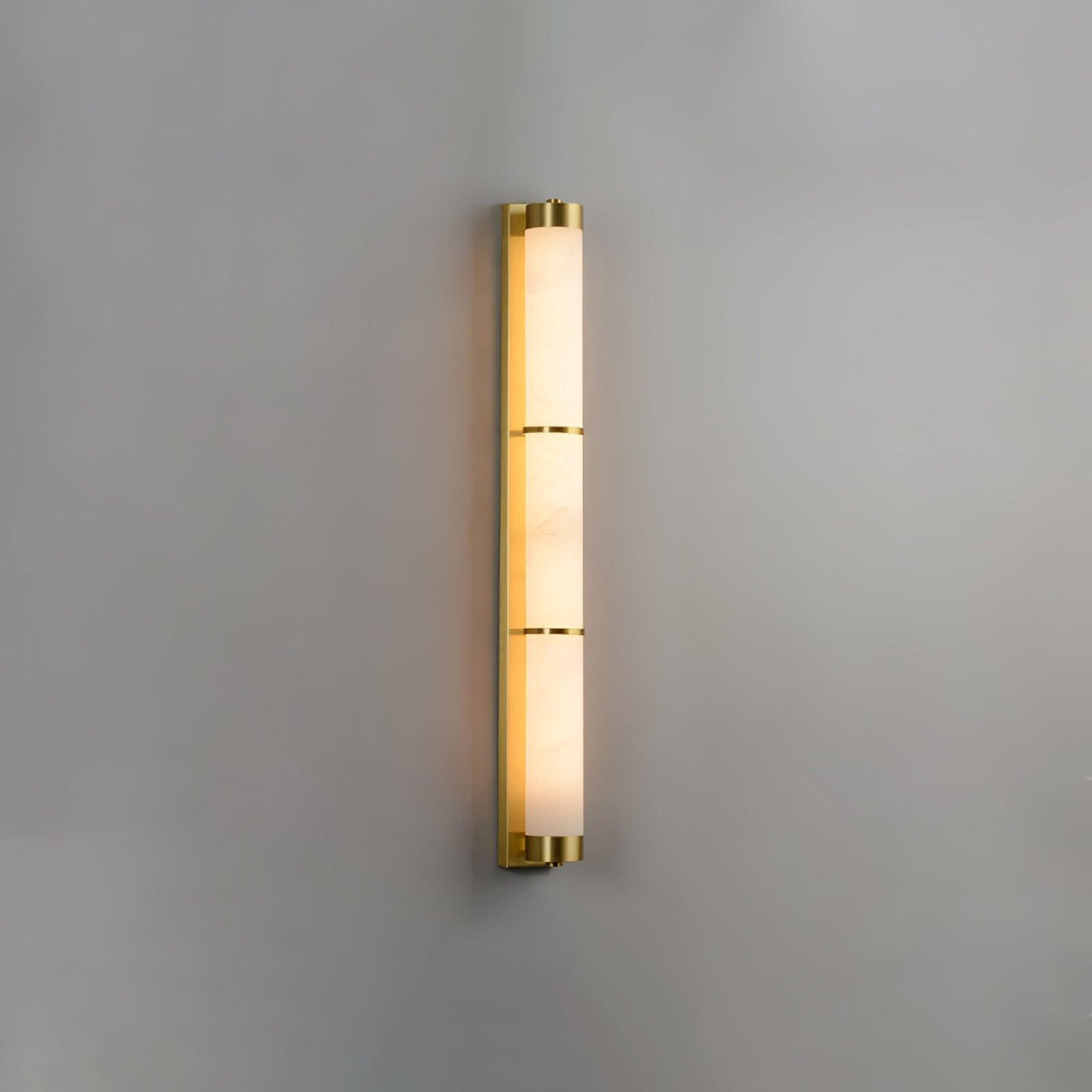 Albelise minimalistisk væglampe i alabast