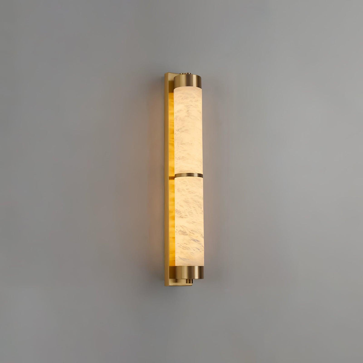 Albelise minimalistisk væglampe i alabast