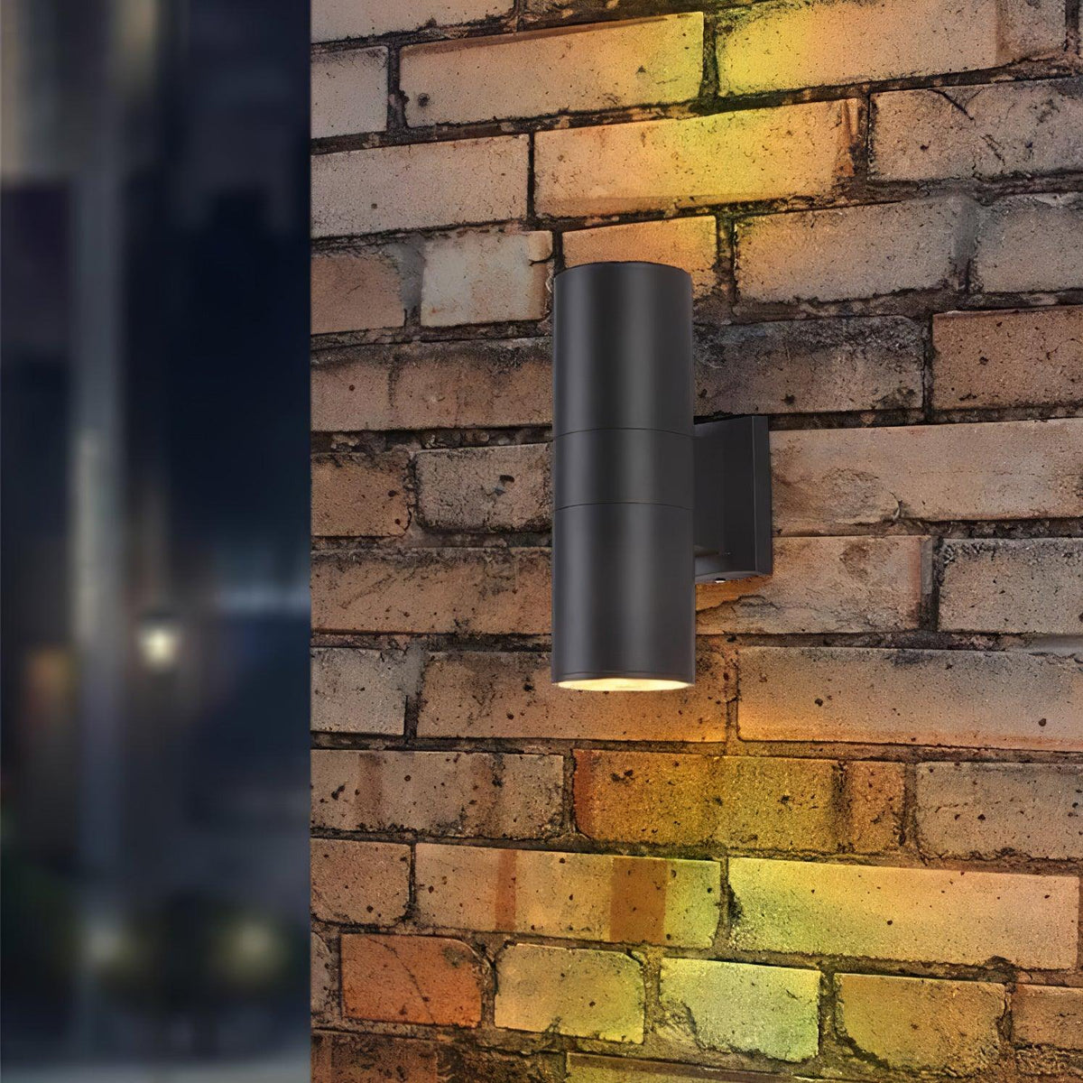 Caliraine modern minimalistisk cylindrisk utomhusvägglampa