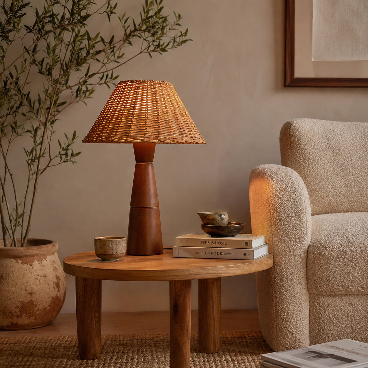 Orelanelle-bordlampe