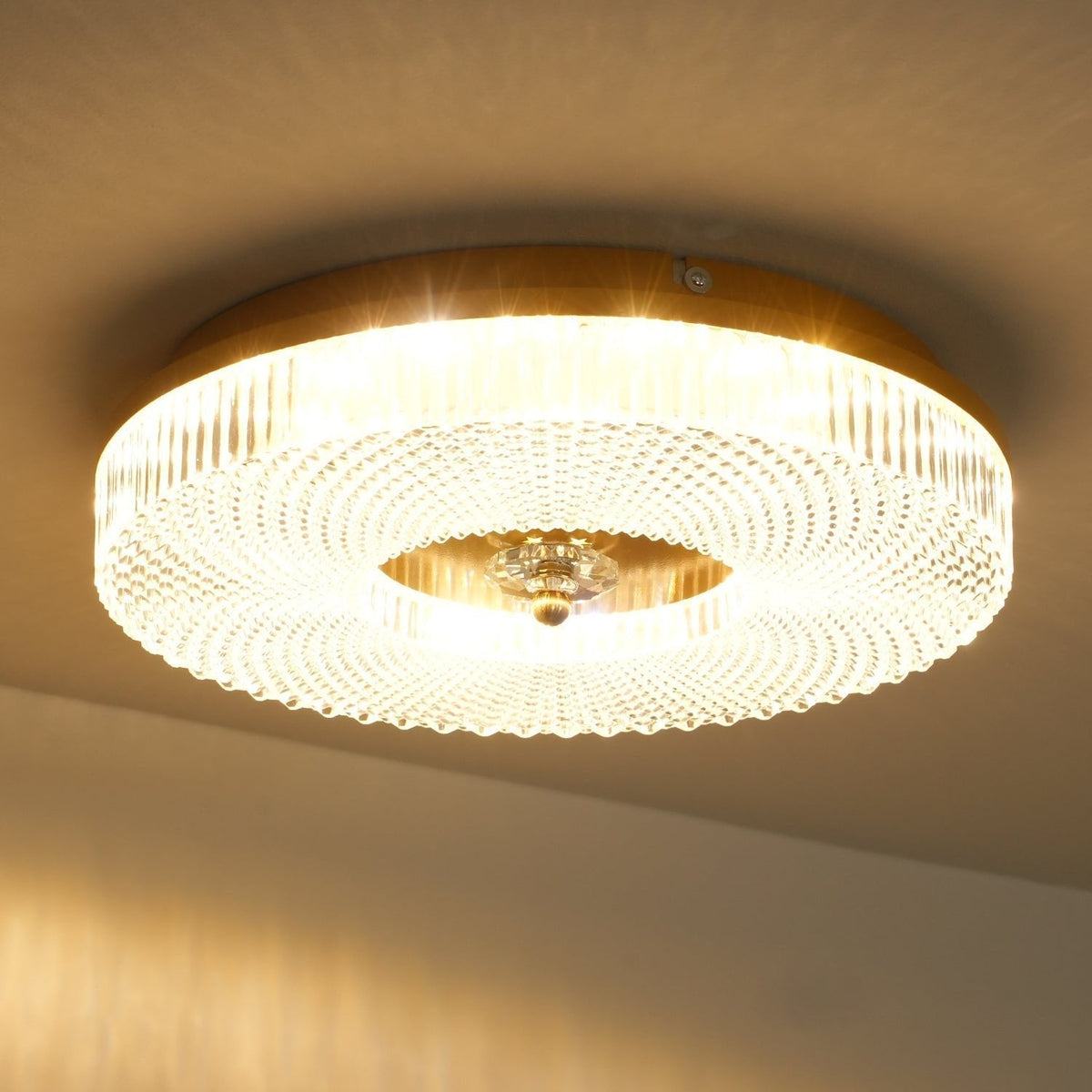 Nirenaine LED-loftljós úr akrýl fyrir loft