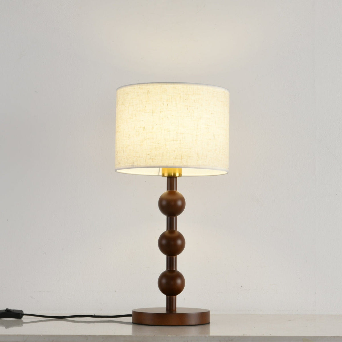 Madelyn minimalistisk bordslampa i tyg