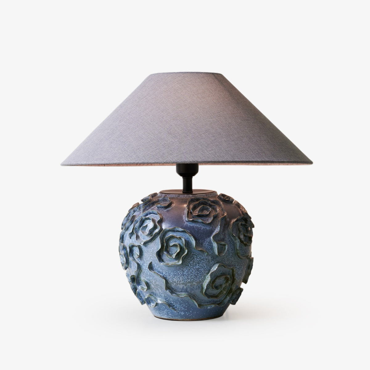 Candeeiro de mesa vintage de cerâmica Brian