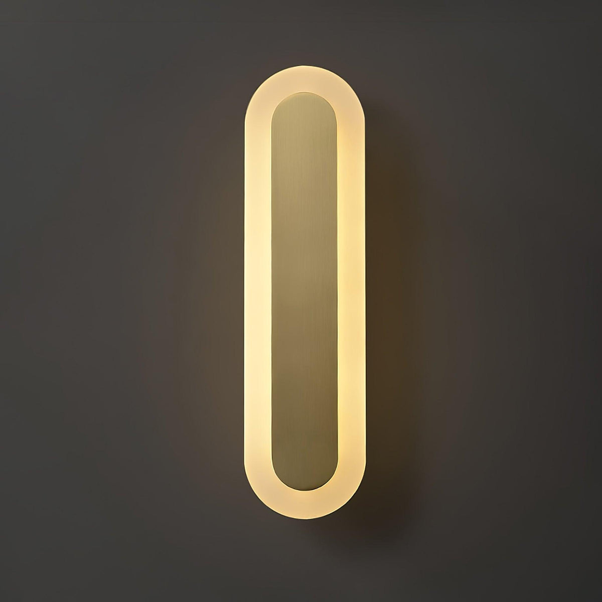 Candeeiro de parede de latão minimalista moderno Solanelle