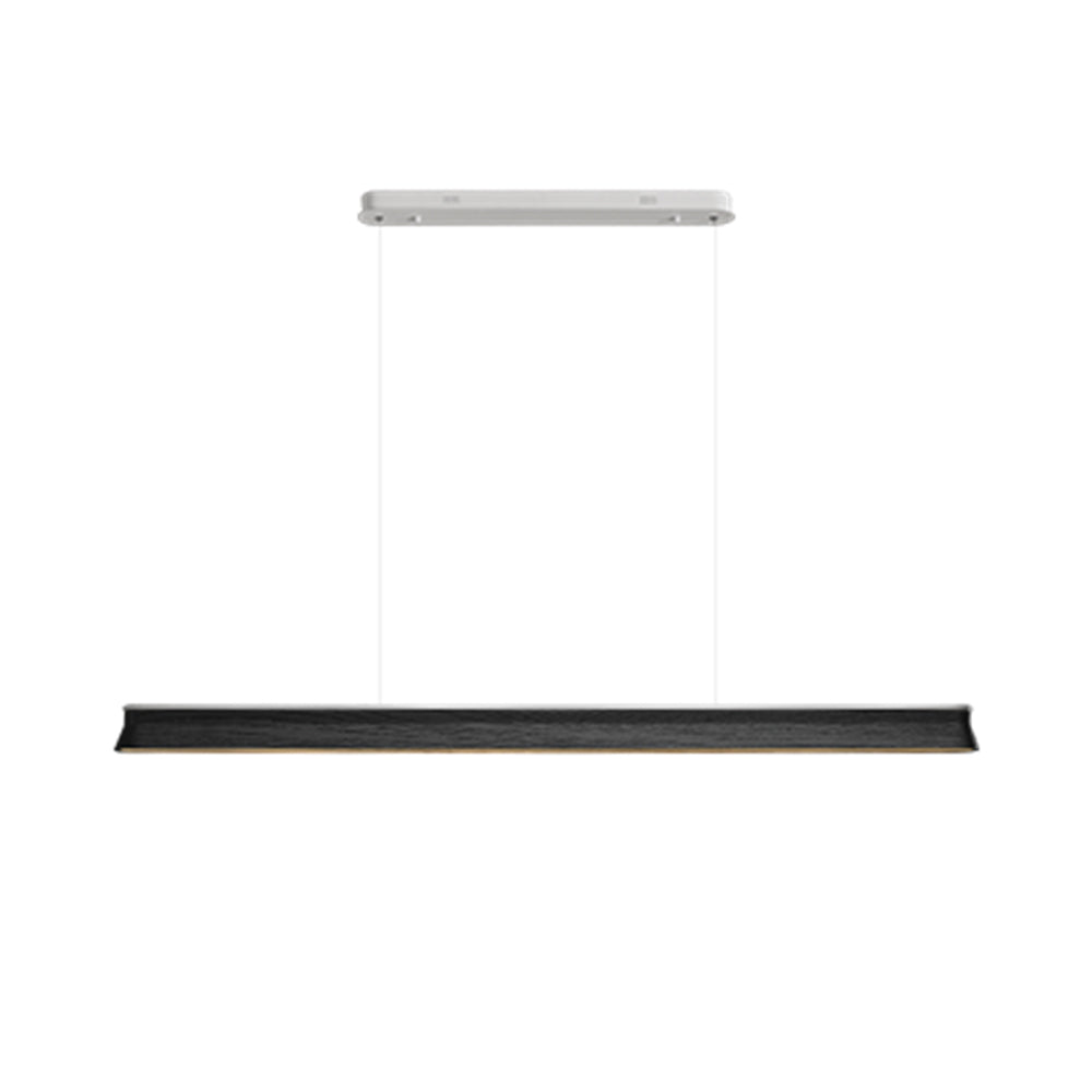Aldeette-pendel med minimalistisk træbjælke