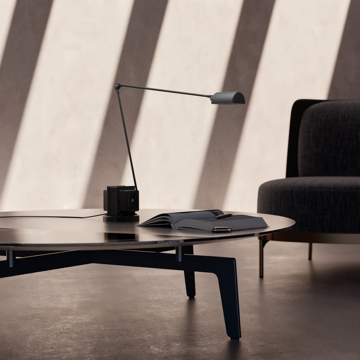 Orvyn minimalistisk bordlampe