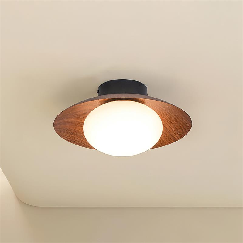 Verdora grøn loftslampe til plan montering