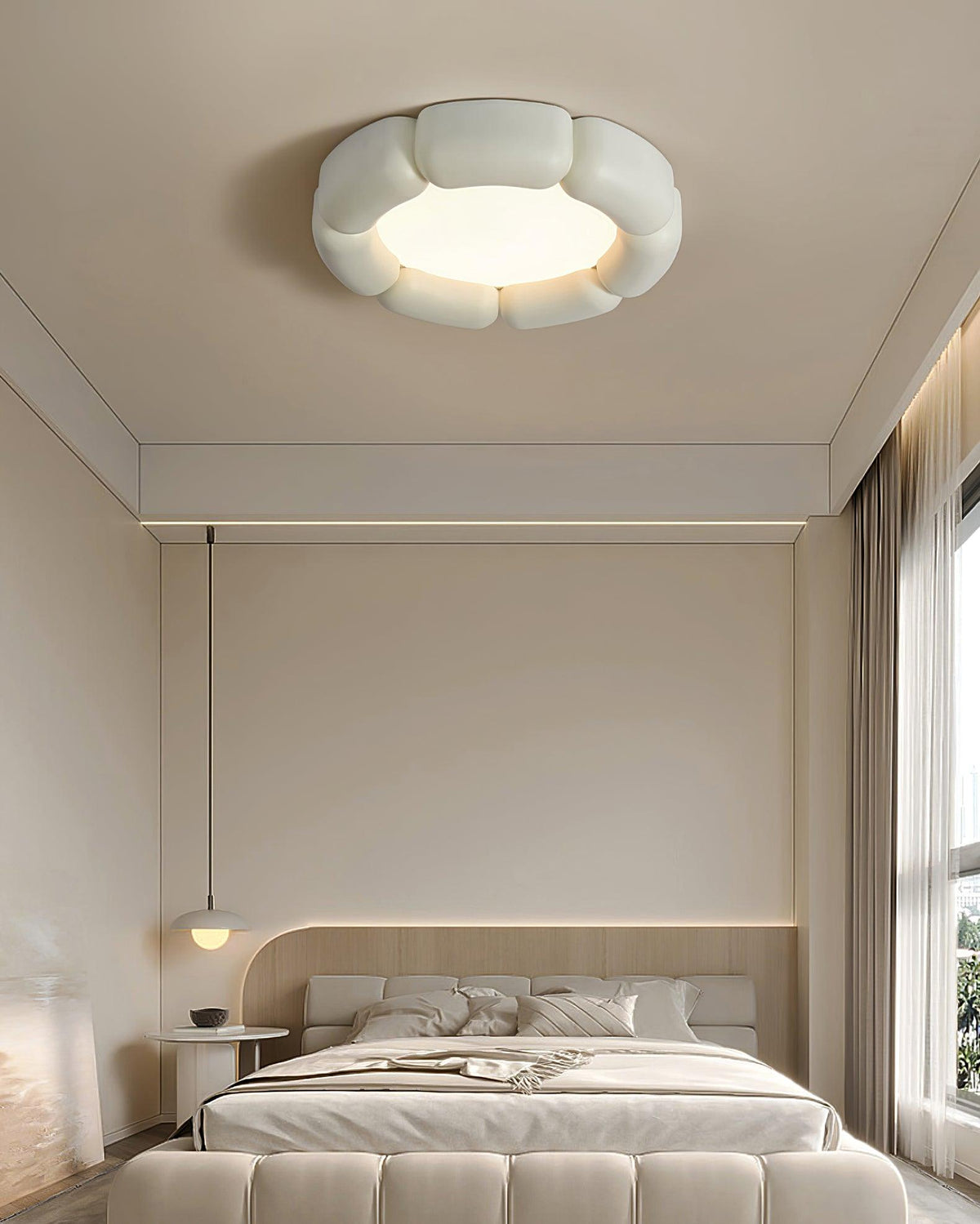 Cuveneth-loftslampe i resin