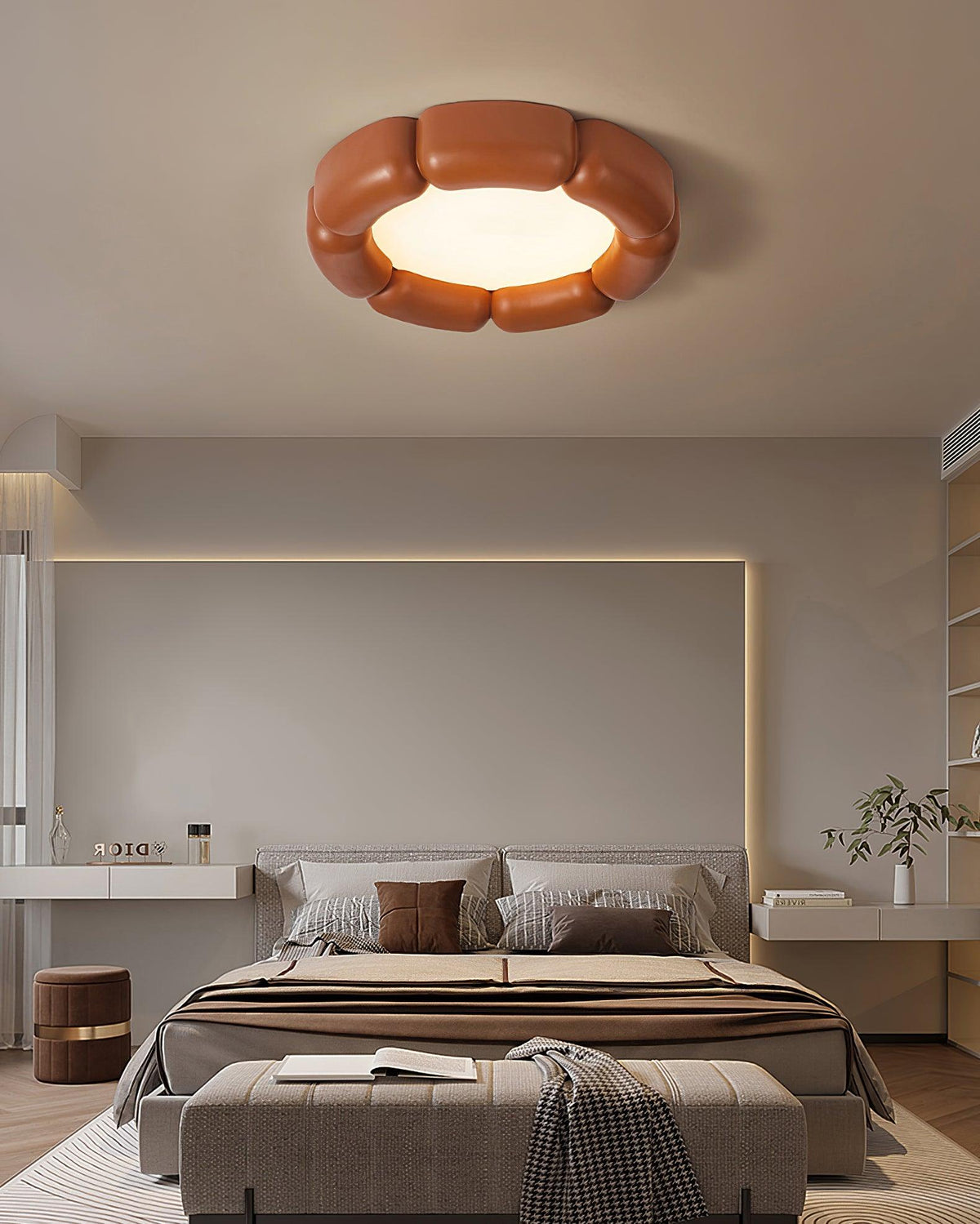 Cuveneth-loftslampe i resin
