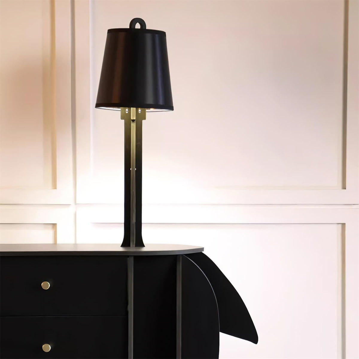 Peldes sidebord formet som et rådyr