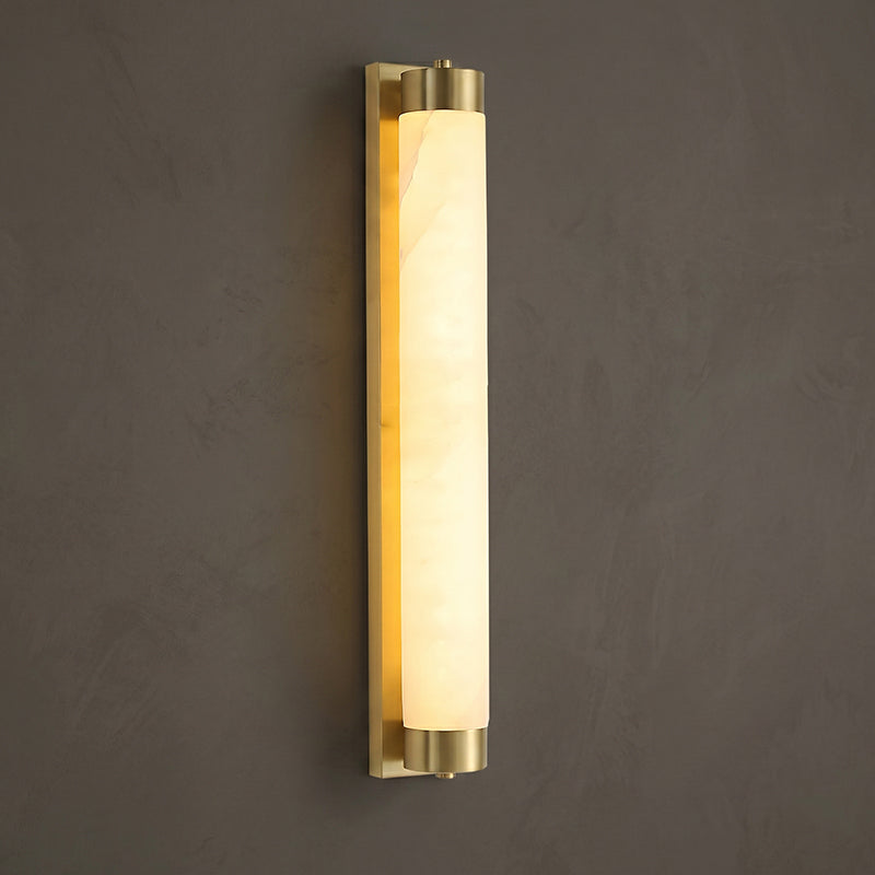 Alvion vägglampa i alabaster