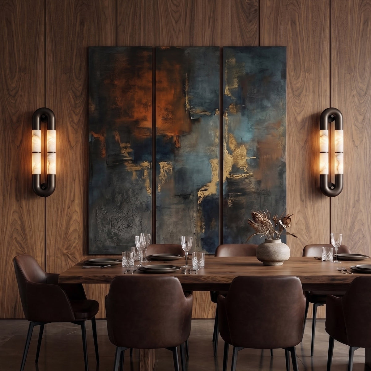 Lioroette-væglampe