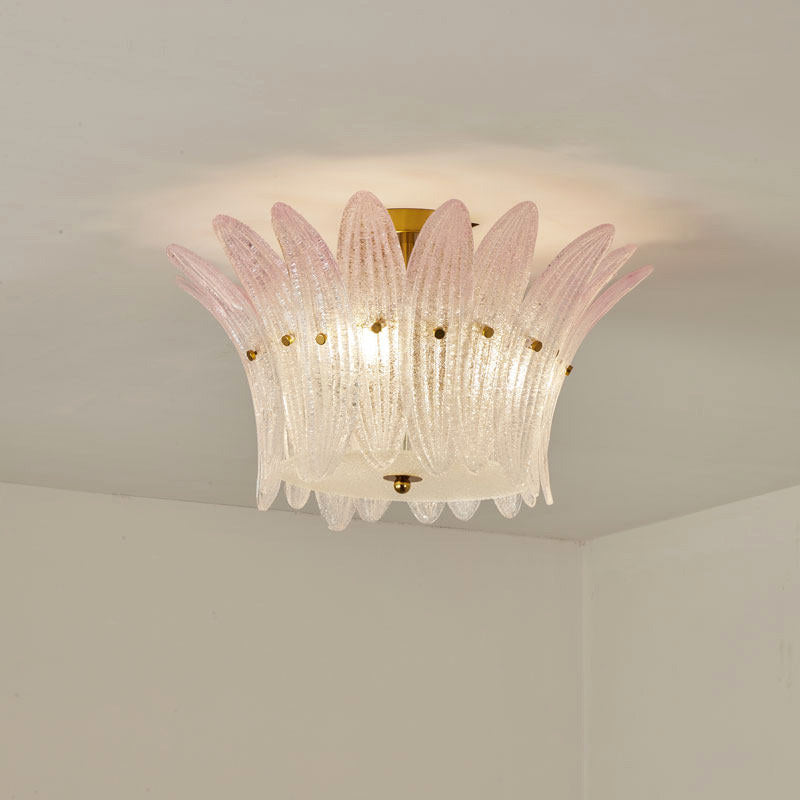 Treviso loftslampe med kronbladsdesign