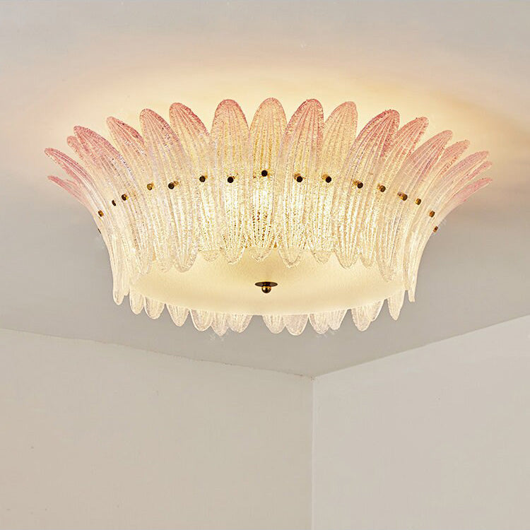 Treviso loftslampe med kronbladsdesign