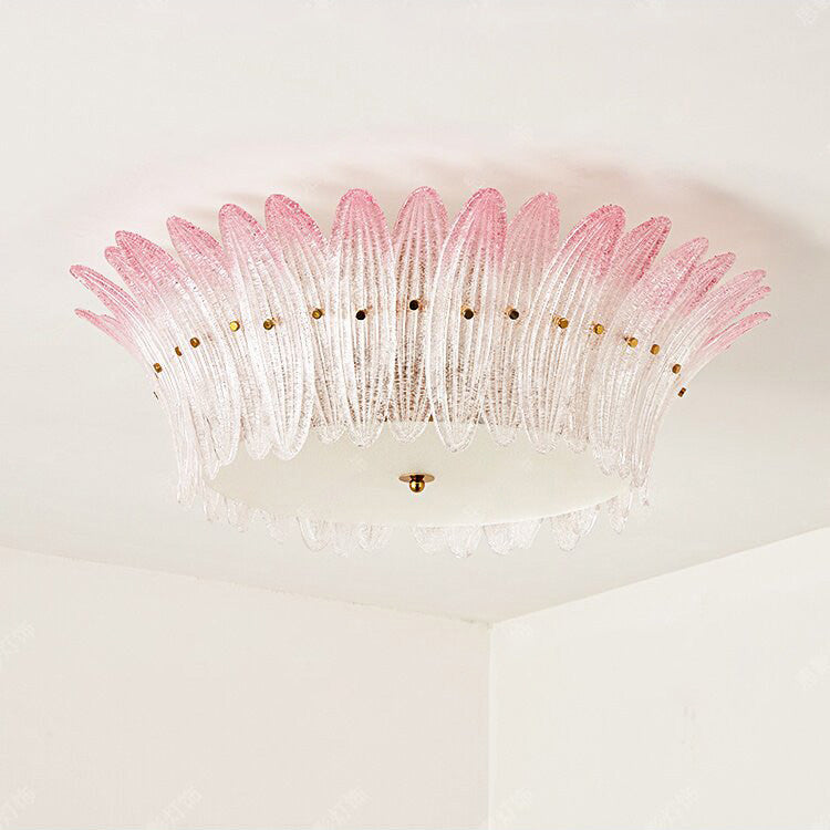 Treviso loftslampe med kronbladsdesign
