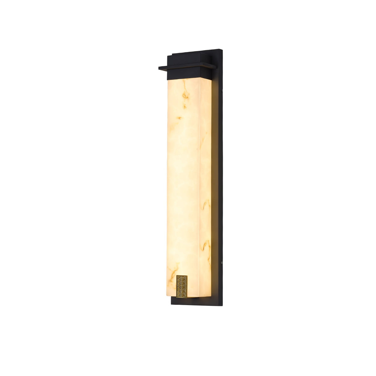Candeeiro de parede exterior moderno e minimalista Ushaor