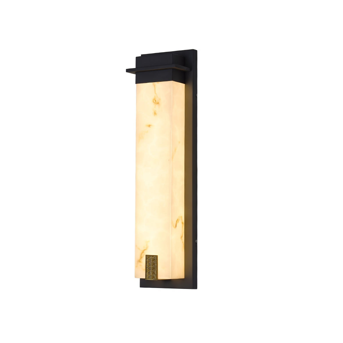 Candeeiro de parede exterior moderno e minimalista Ushaor