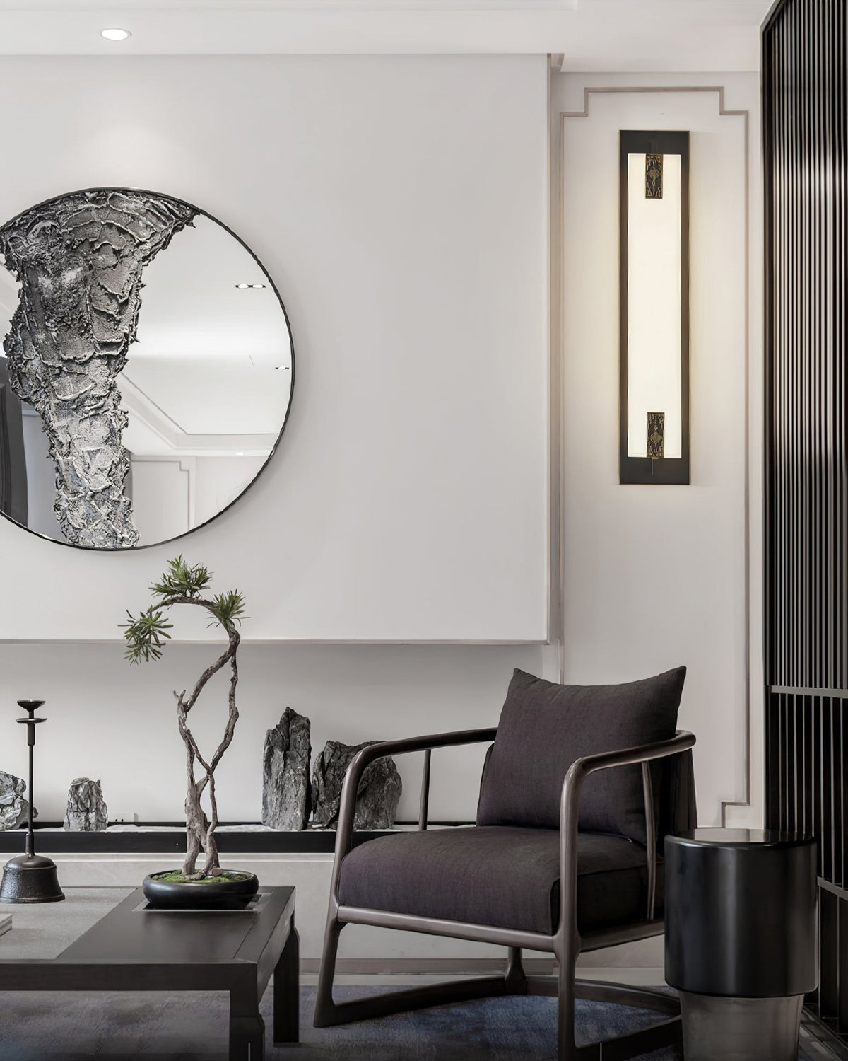 Candeeiro de parede em alabastro Kelen, 4 estilos