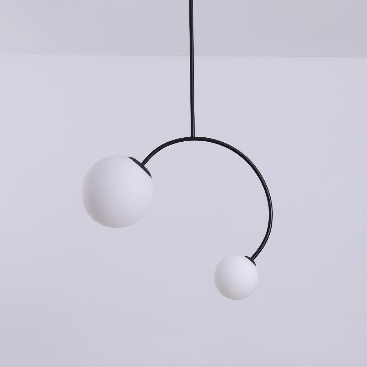Deli skandinavískur hengilampi
