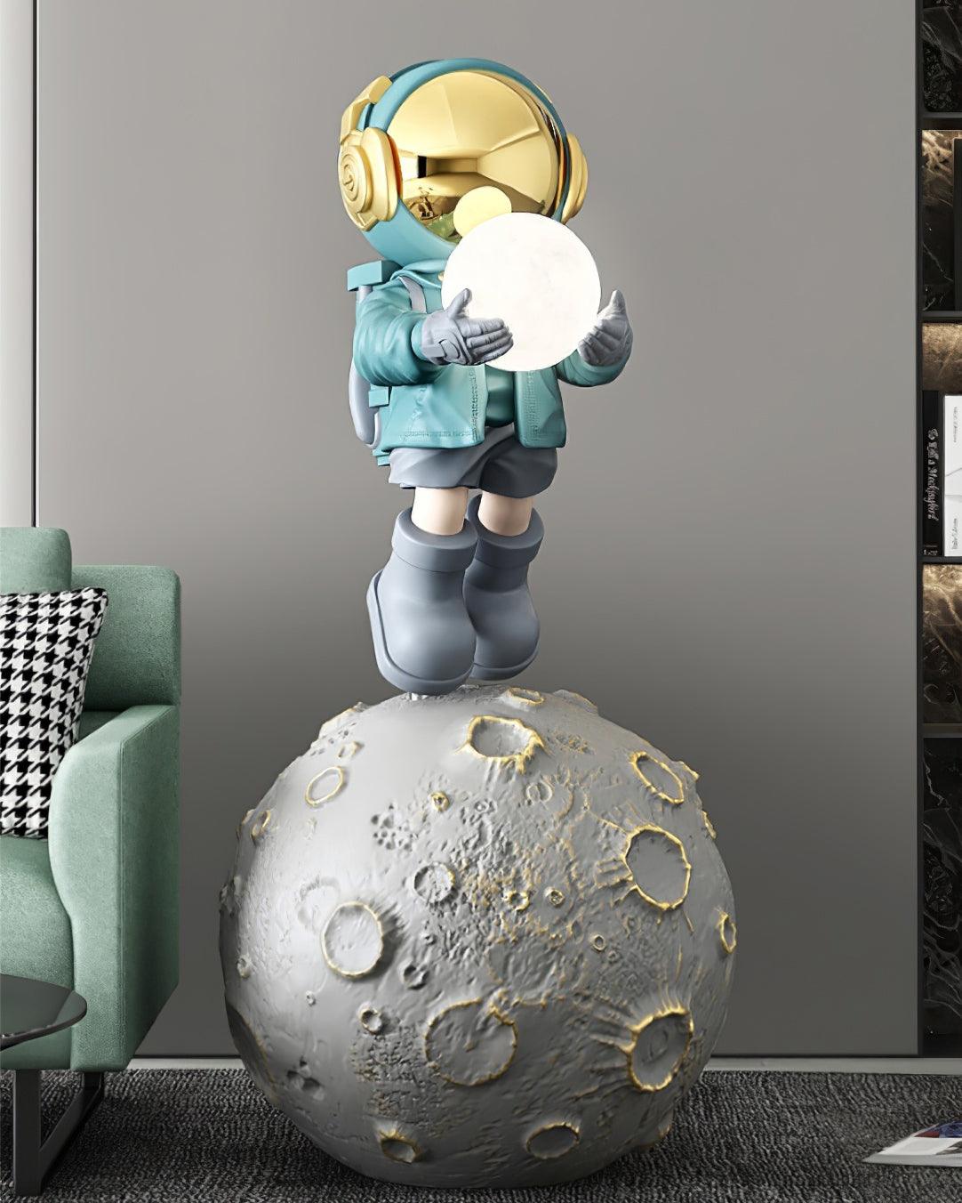 Lucelora moderne gulvlampe i resin