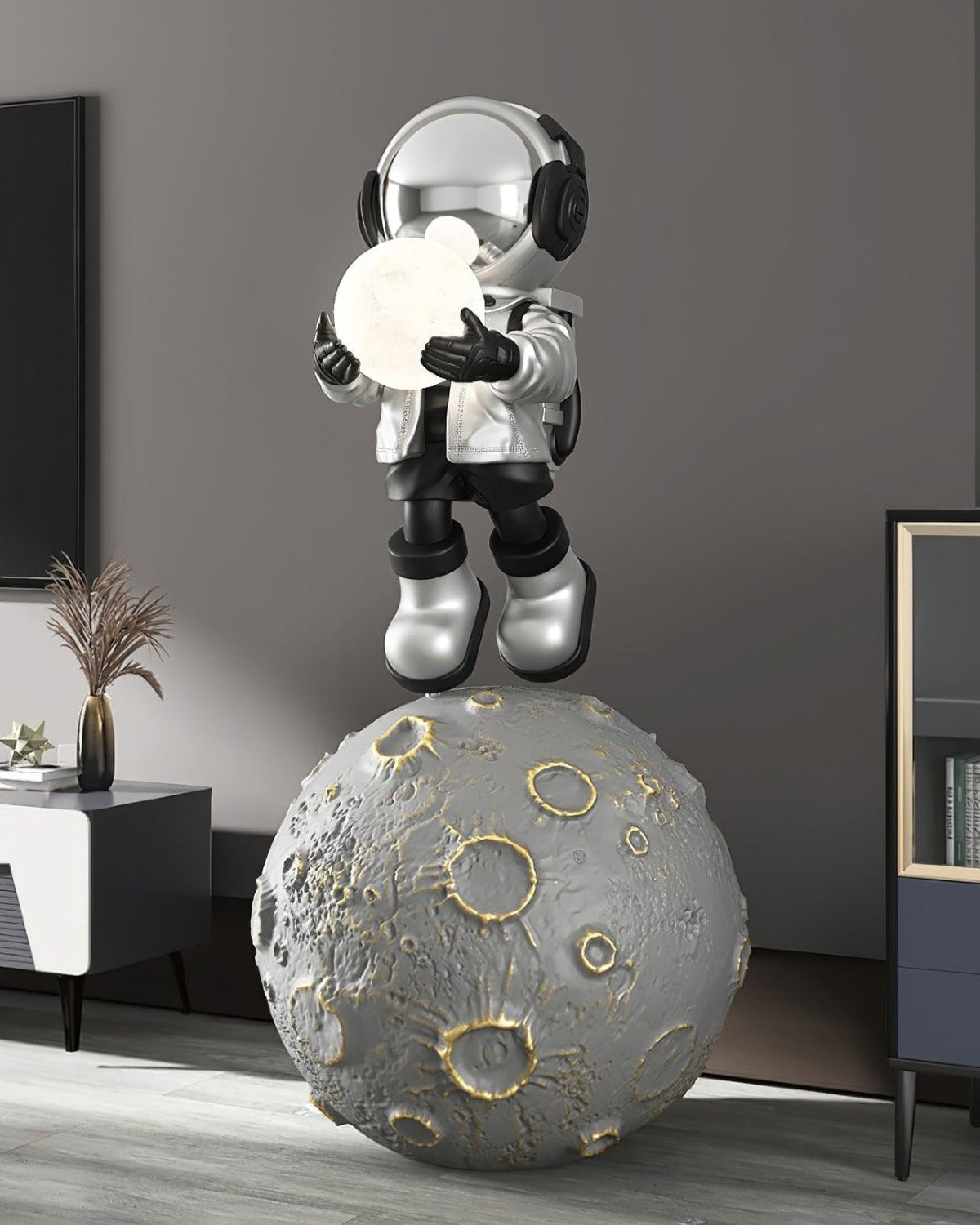 Lucelora moderne gulvlampe i resin