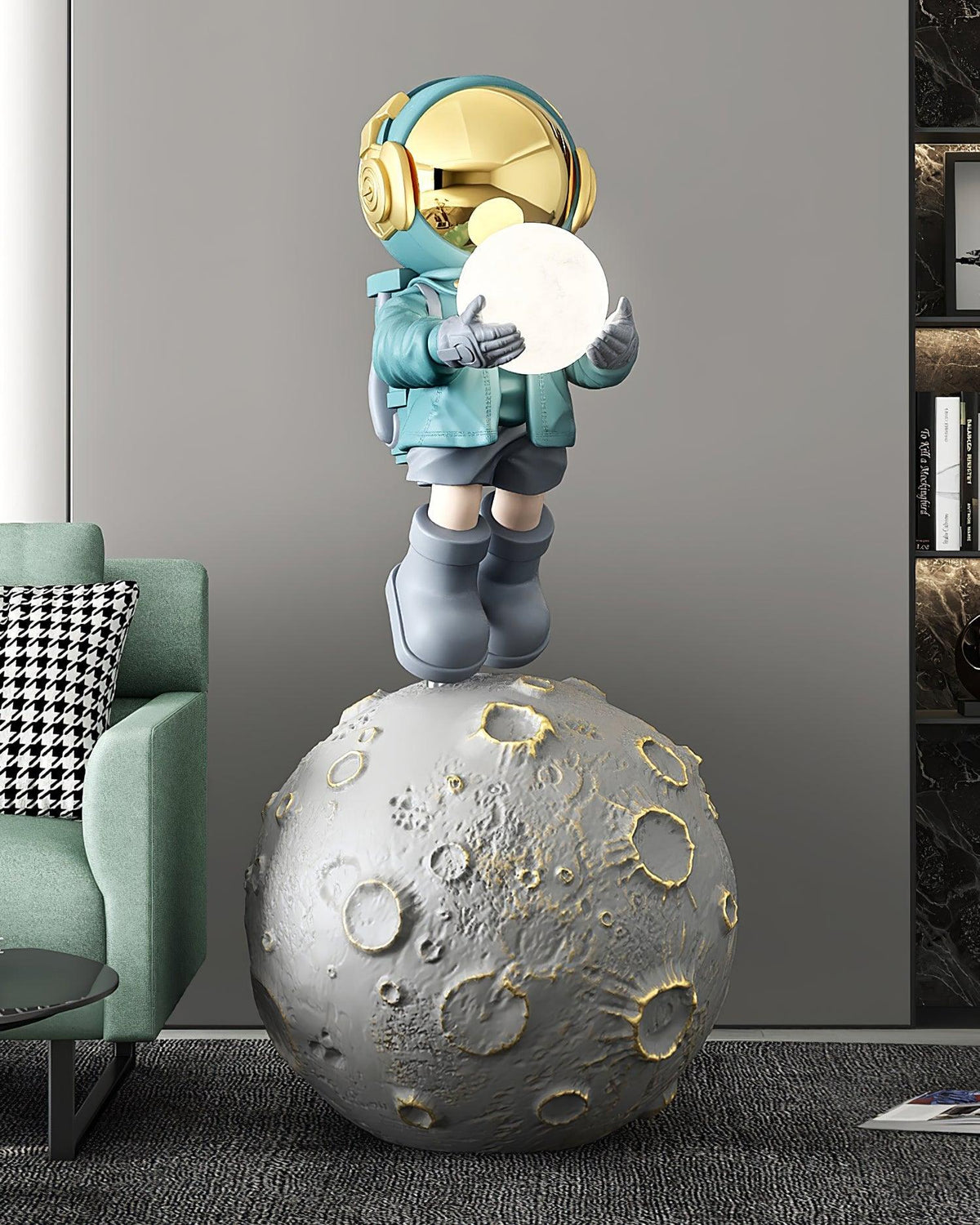 Lucelora moderne gulvlampe i resin