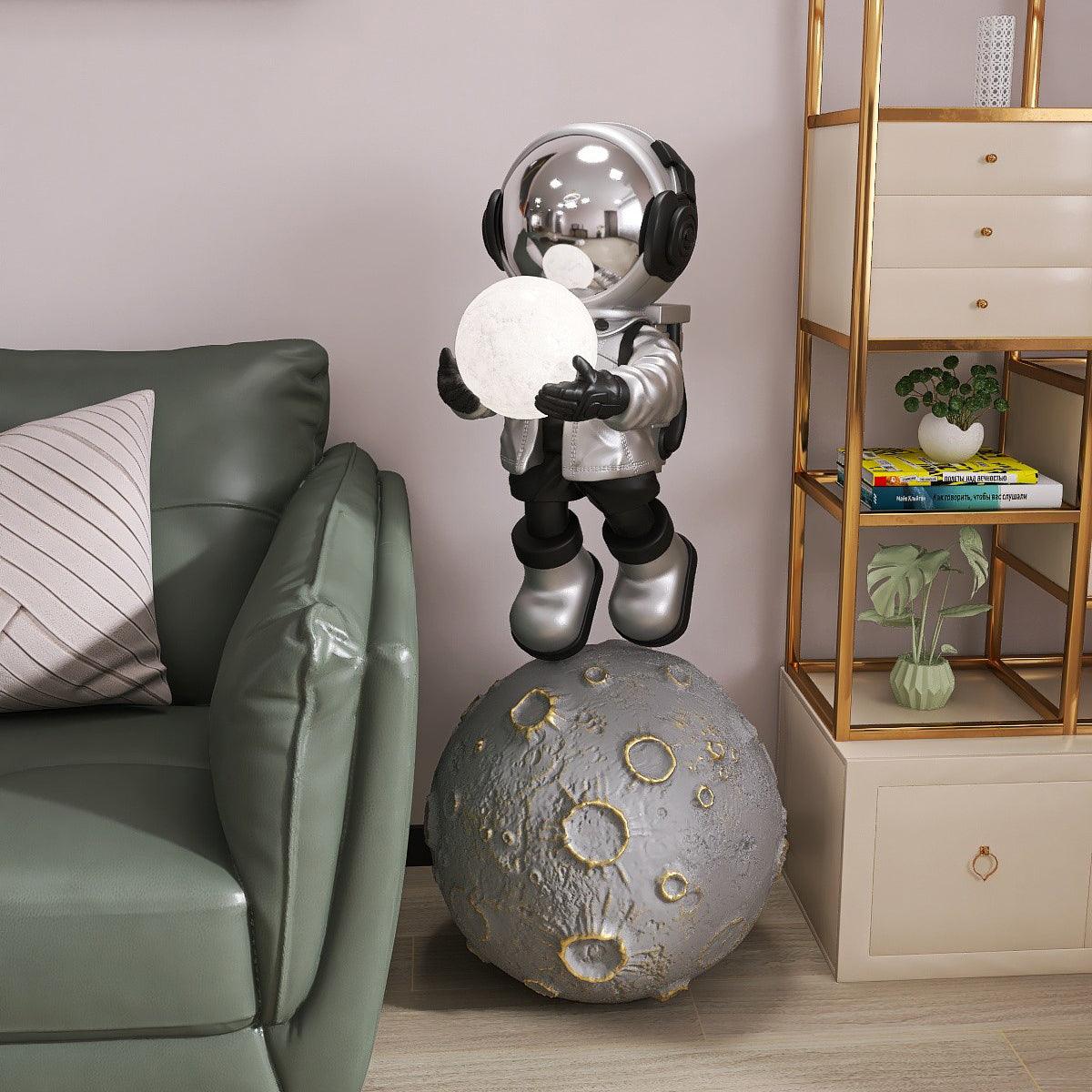Lucelora moderne gulvlampe i resin