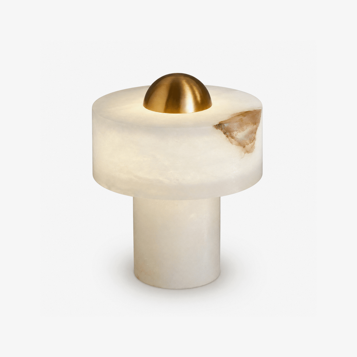 Avenisise-alabastbordlampe