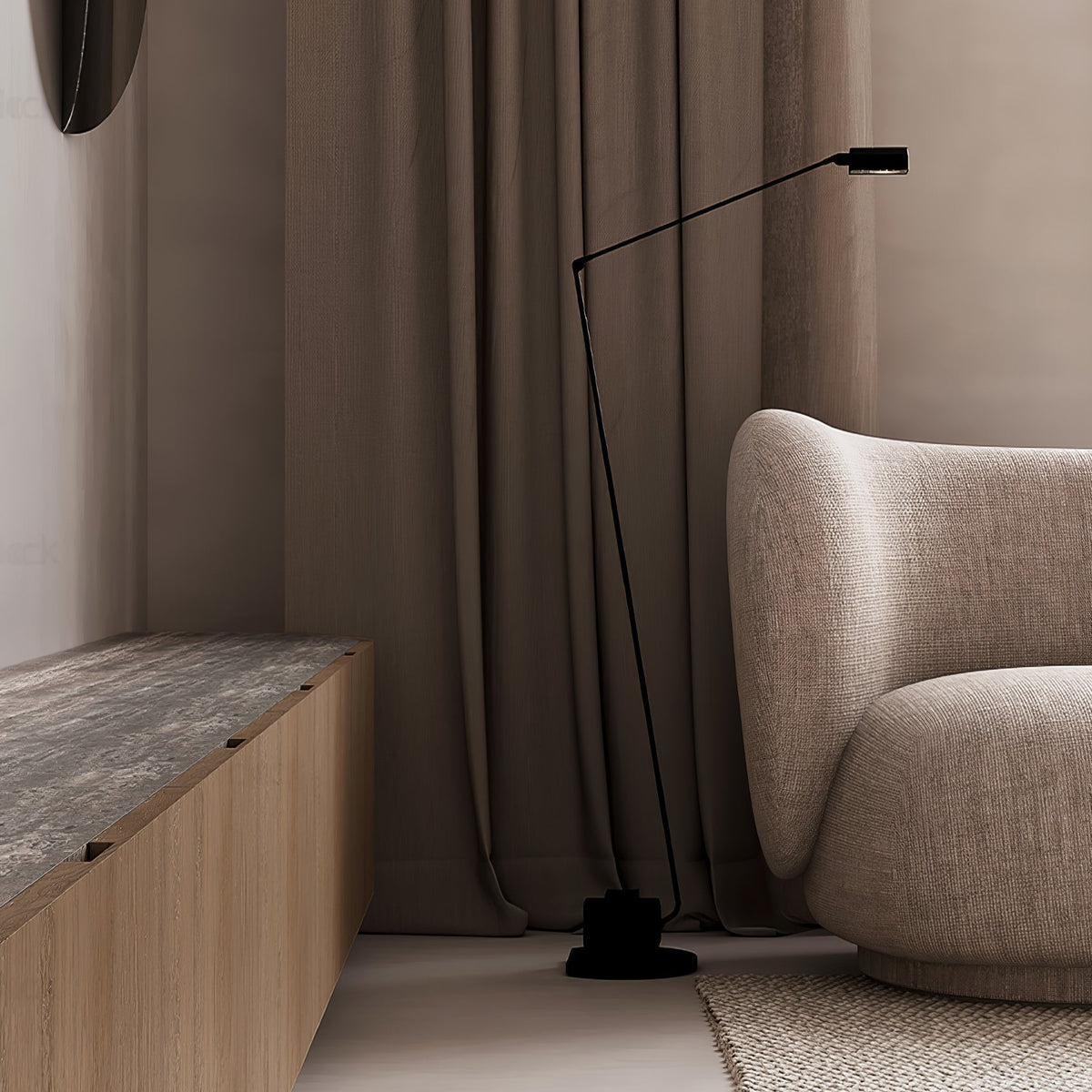 Nerilux justerbar gulvlampe