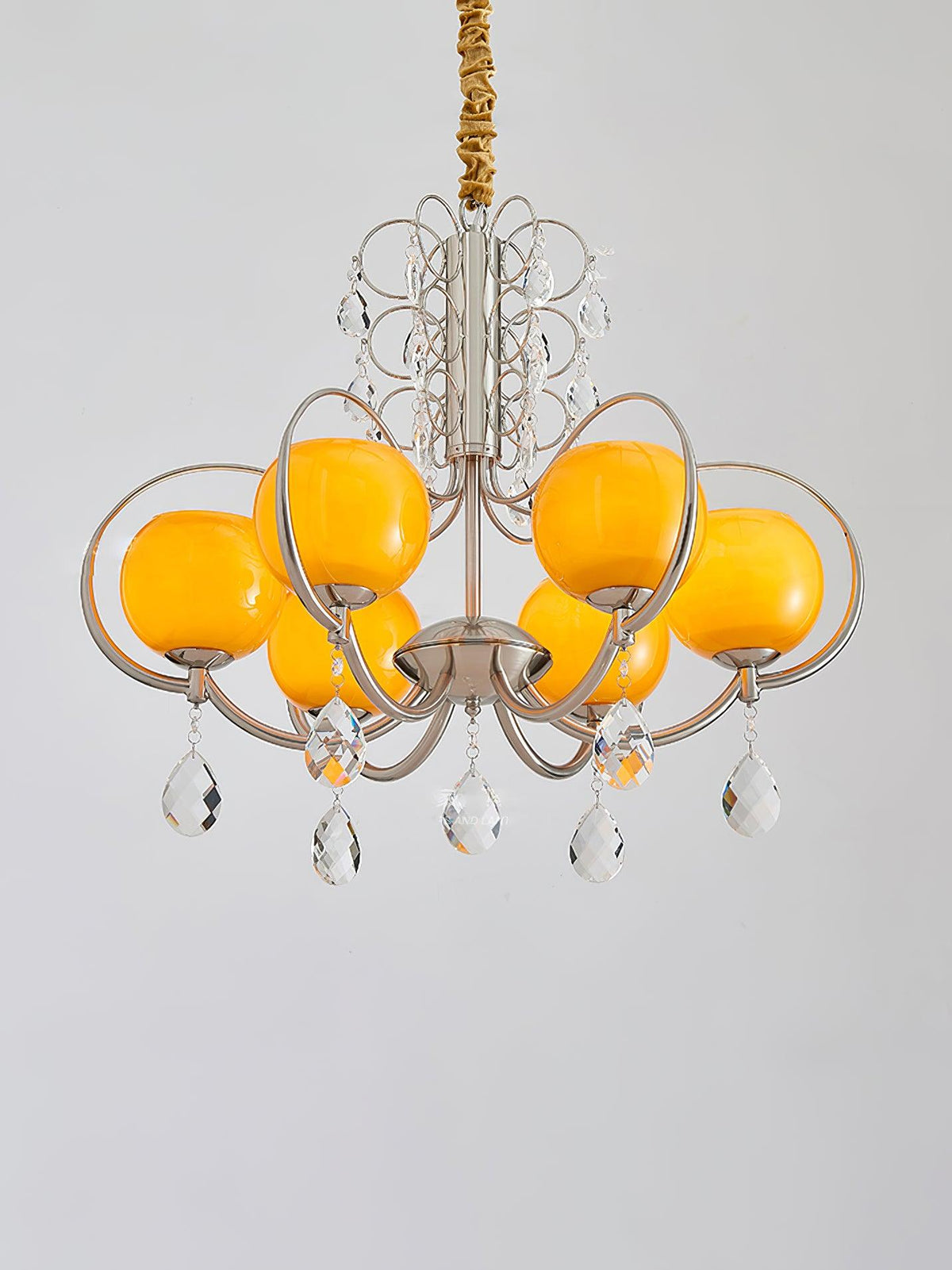 Celisine luksuslysekrone i glas