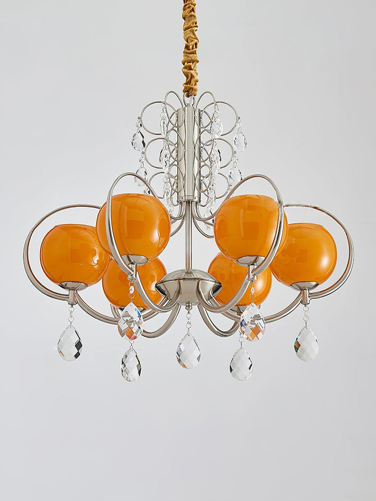 Celisine luksuslysekrone i glas