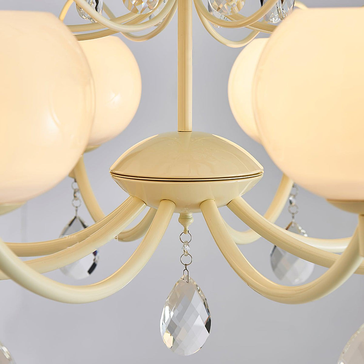 Celisine luksuslysekrone i glas