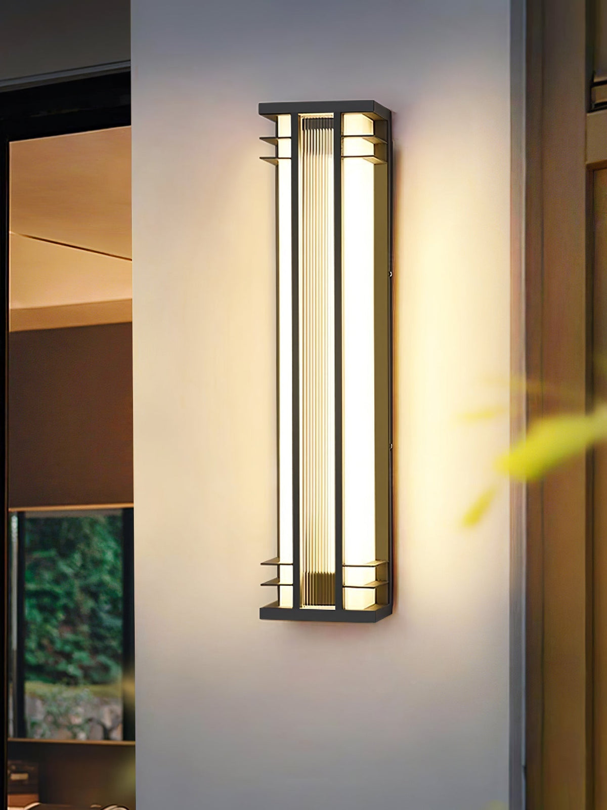 Nevenor Unique Double Axis Outdoor Wall Lamp