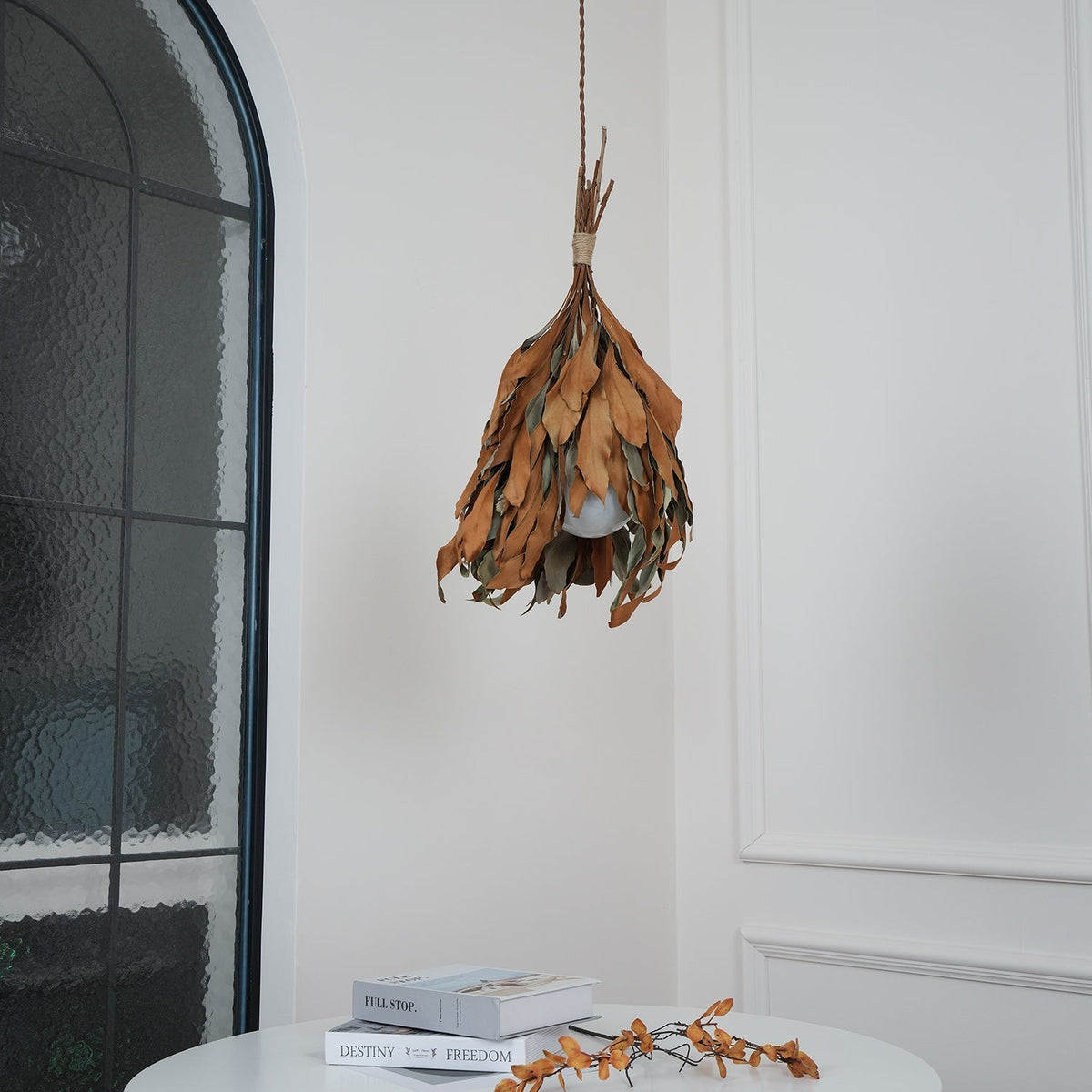Candeeiro suspenso natural Lirien
