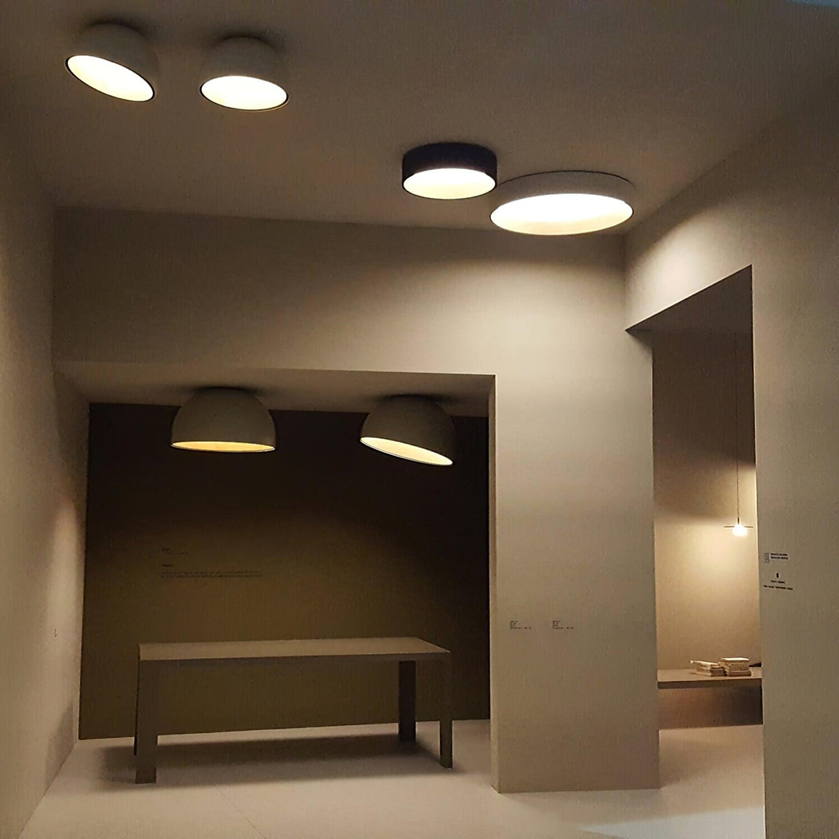 Flanel-loftlampe