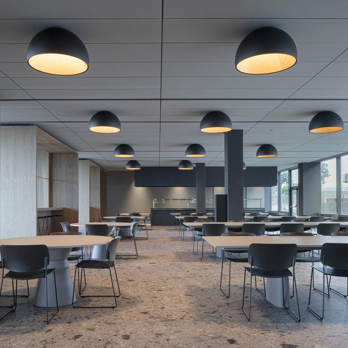Flanel-loftlampe