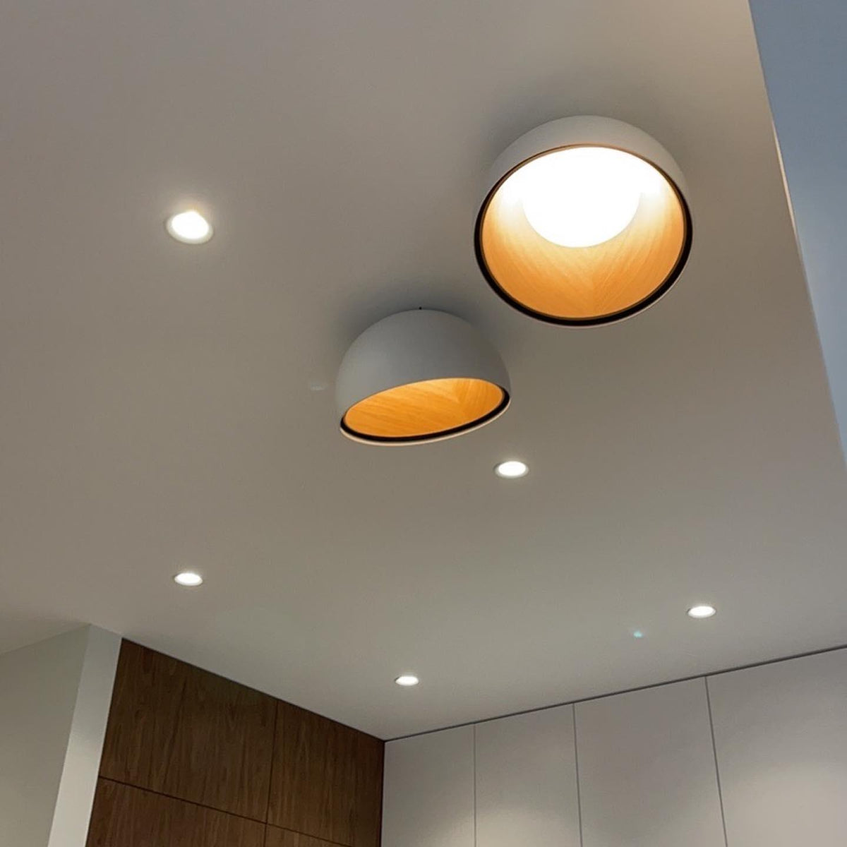 Flanel-loftlampe