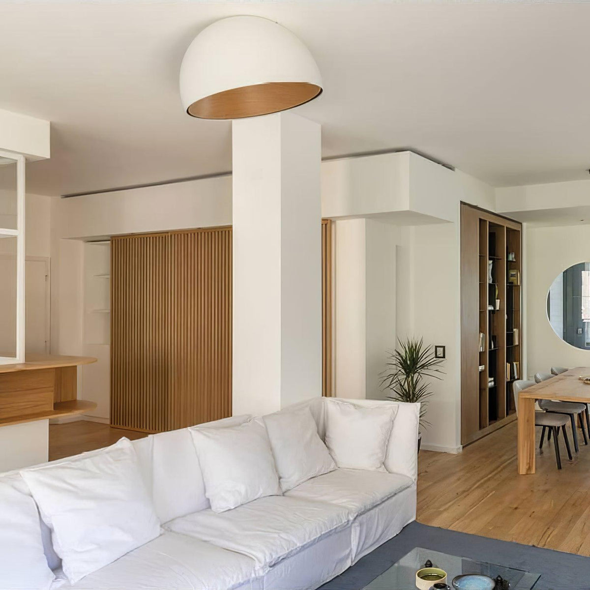 Flanel-loftlampe