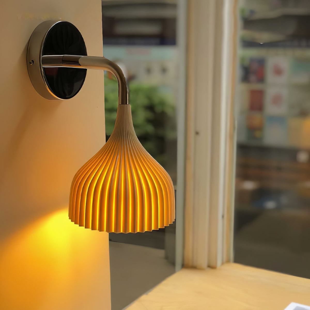 Aurzorus modern minimalistisk vägglampa i plast