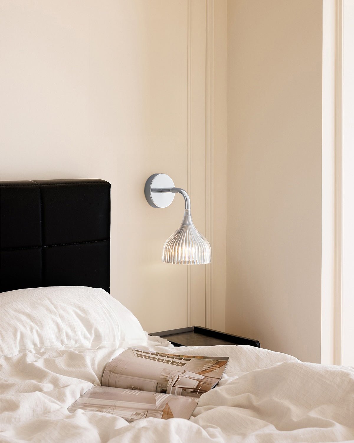 Aurzorus modern minimalistisk vägglampa i plast