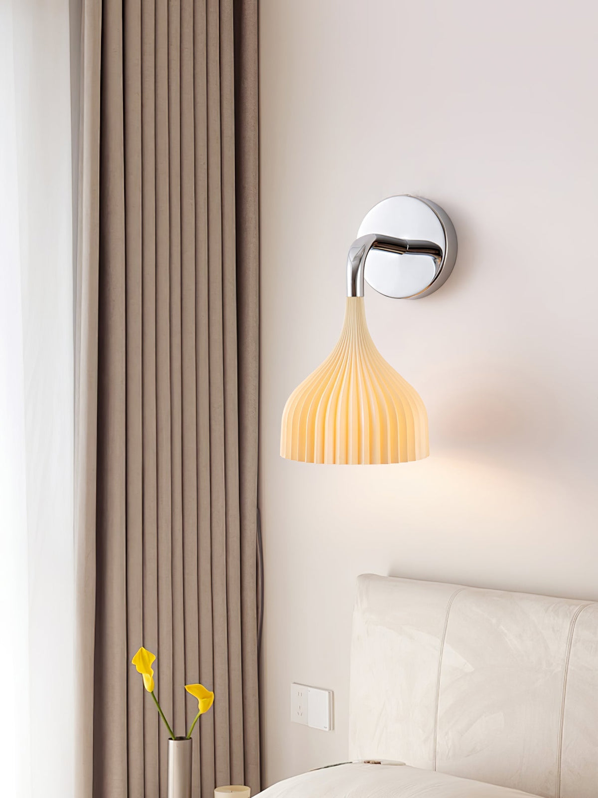 Aurzorus modern minimalistisk vägglampa i plast